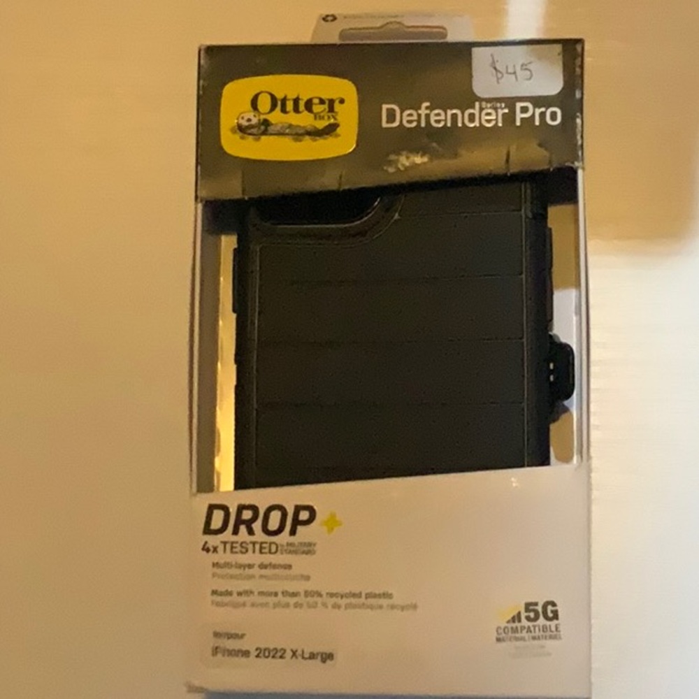 OtterBox Defender Pro Black iPhone Case